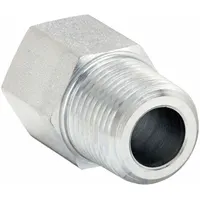 PARKER Metal Pipe Straight: Straight, Steel, 1/2 in x 1/2 in, 5,000 psi (MPN 1/2-8 FHG5-S)