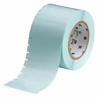 Pre-Cut Label Stock Roll: Tamper Indicating, 1/2 in x 1 in, 1/2 in, Clear (Gloss) (MPN THT-39-7566-10)