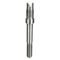 This steel pneumatic tool threaded mandrel is designed for installing rivet nuts with coarse threads. It is used with pneumatic installation tools in applications requiring threaded inserts in thin materials, such as metal fabrication and assembly