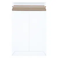 Mailer Envelopes: 9 in x 11 1/2 in, 9 in x 11 in, 0.02 in Material Thick, With Tear Strip, 100 PK (MPN RM2SS)
