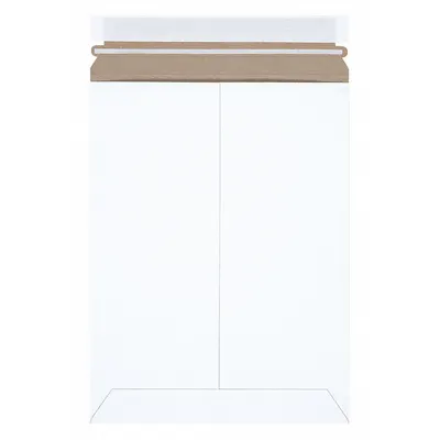 STAYFLATS Mailer Envelopes: 9 in x 11 1/2 in, 9 in x 11 in, 0.02 in Material Thick - Stayflat Self-Sealing Chipboard Mailers