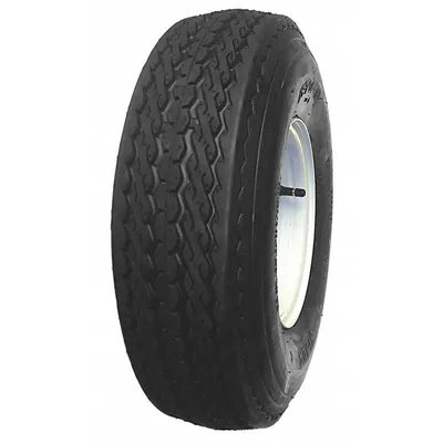 HI-RUN SU02 Trailer Tire & Wheel Assembly, 12X4 4-4 - Street Tire & Wheel Assembly
