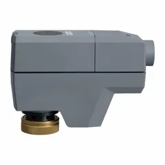Universal electric valve actuator for ball valves in HVAC and fluid control systems. Operates on 24V AC with 3-position control, non-spring return, and compatible with normally open valve action. Suitable for modulating or on/off applications in building automation and process plants.