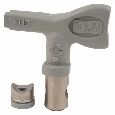 GRACO XHD327 Airless Spray Gun Tip, 0.027 in, Gray - Tips for Airless Spray Guns