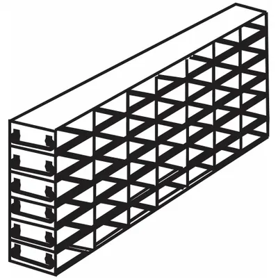 ARGOS TECHNOLOGIES Freezer Drawer Rack: 21 1/4 in Overall Lg, 5 1/2 in Overall Wd, Stainless Steel - Cold Storage Racks