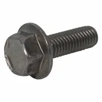 Flange Bolts: Std, Stainless Steel, 18-8, Plain, 3/4 in lg, Fully Threaded, Inch, 50 PK (MPN ZBOLT-1294)