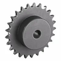 TRITAN Sprocket: One-Sided Hub, For Single Strands, 50, 25 Teeth, 4.987 in Pitch Dia, Steel (MPN 50B25H X 3/4 MPB)
