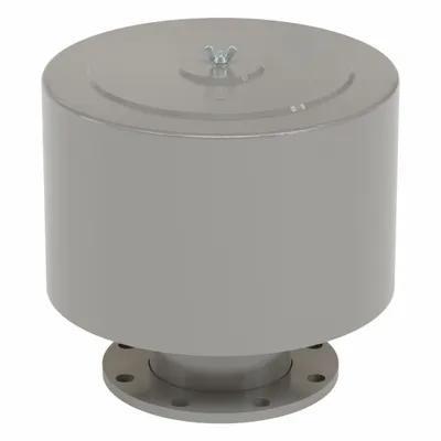 SOLBERG Filter Silencer: 5 in Flange Inlet Size, 800 scfm, 14 in Overall Ht - Air Compressor Intake Filters & Silencers