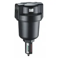 SPEEDAIRE Compressed Air Filter: Particulate, 1 1/2 in NPT, 5 micron, 1,400 cfm, Metal Bowl