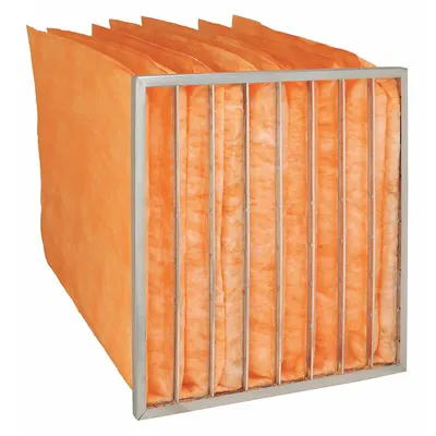 OEM Pocket Air Filter: 24 in x 24 in x 29 in, MERV 11, Orange, Fiberglass - MERV 11 Pocket Air Filters