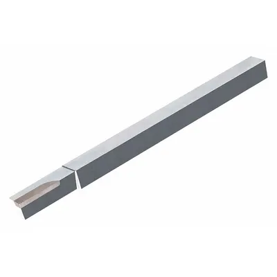 MICRO 100 Single-Point Tool Bit: LT Tool Bit Style, 1/2 in Shank Wd, 1/2 in Shank Ht - Brazed-Tip Lathe Tool Bits