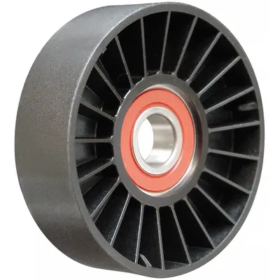 DAYCO 89018 Flat Idler Pulley for Serpentine Belt Systems - Flat Idler Pulleys for Vehicles