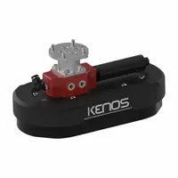 Oval foam gripper with 240 mm x 120 mm pad, 24 mm height, and 6 mm inlet. Constructed of EPDM. Suitable for gentle handling of delicate or irregular objects in automated pick-and-place operations