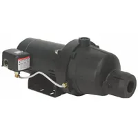 DAYTON Shallow Well Jet Pump: 1/3 hp HP, Single Phase, 115/230V AC, Ejector Included, Included