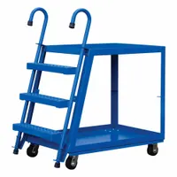 APPROVED VENDOR Vertical-Access Utility Cart: 1,000 lb, 36 in L x 22 in W Shelf, U-Shaped (2) (MPN SPS2-2236)