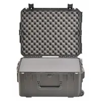 SKB Protective Case: 17 in x 22 in x 10 5/8 in Inside, Pick and Pluck, Black, 2 Wheels, 20 lb Wt (MPN 3I-2217-10BC)