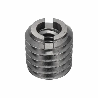 E-Z LOK Self Locking Thread Insert: Heavy Wall, #10-24 Int Thrd Sz, 3/8"-16 Ext Thrd Sz - Heavy Wall Self-Locking Inserts