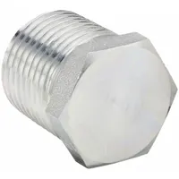 PARKER Plug: Plug, Steel, 3/8 in, BSPT Threaded, 6,000 psi (MPN 3/8HP3MS)