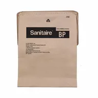 Standard replacement vacuum bag for Sanitaire SC580A backpack vacuum. Constructed of 2-ply paper for dry pickup only. Ensures proper fit and filtration for the SC580A model. Suitable for commercial cleaning applications