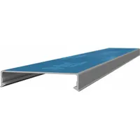 Wiring Duct Cover: PVC, 72 in Lg, Gray (MPN TYD15CPG6)