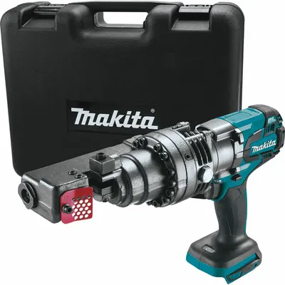 MAKITA Cordless Cable Cutter: 18V DC, #5 Max. Rebar Size, 5/8 in Max. Cutting Dp - Makita Cordless Rebar Cutters