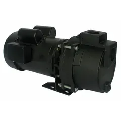 This self-priming sprinkler pump is designed for irrigation and water transfer from ponds, wells, or tanks. It operates on 115/208-230V AC, delivers a 54 psi shut off, and features a TEFC motor enclosure for protection in outdoor environments.