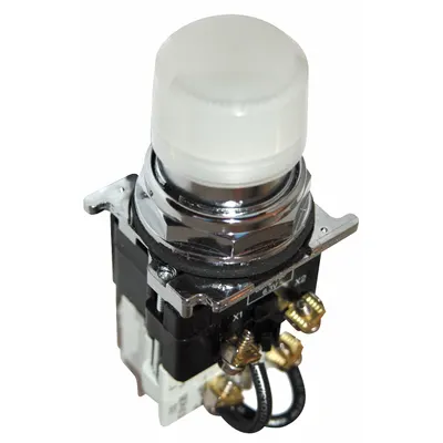 EATON Pilot Light: 30 mm Panel Mounting Size, White, LED - LED Pilot-Lights