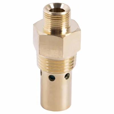SPEEDAIRE Check Valve: Air, Brass, 3/8 in NPT, 1/2 in (F)NPT - Pneumatics