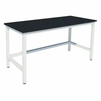 INSTOCK Heavy Duty Table: 30 in Overall Wd, 36 in Overall Ht, 6 ft Overall Lg, Phenolic - Fixed-Height Laminate Surfaced Lab Tables