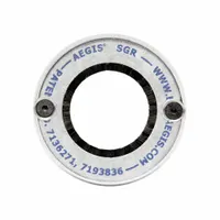 AEGIS 0.436"-0.480" Bolt Solid Ring: One Piece, For 15/32 in Shaft Dia, 1 19/32 in Ring Outside Dia (MPN SGR-10.1-3FH)