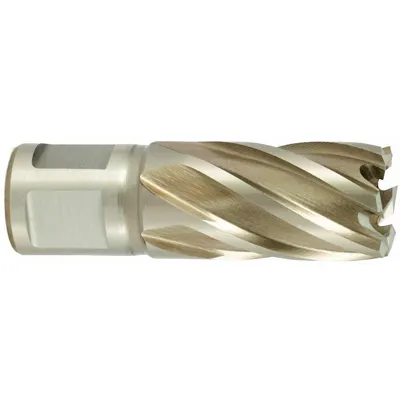 CLE-LINE Cobalt Annular Cutter: 1 3/16 in Cutter Dia - Cobalt Annular Cutters for Hard Materials