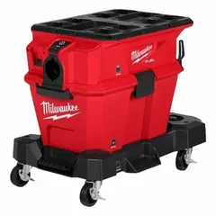 This 6-gallon plastic wet/dry vacuum features a 1 7/8 in diameter, 9 ft hose and bag-style debris collection. It is compatible with the Packout system and includes VACLINK™ remote start capability for convenient operation. Suitable for collecting debris, dust, and liquids in workshops and job sites.