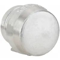 Replaceable Hammer Tip: Extra Hard, Aluminum, 1 31/32 in Dia, Clamping Head, Extra Hard, 3209050