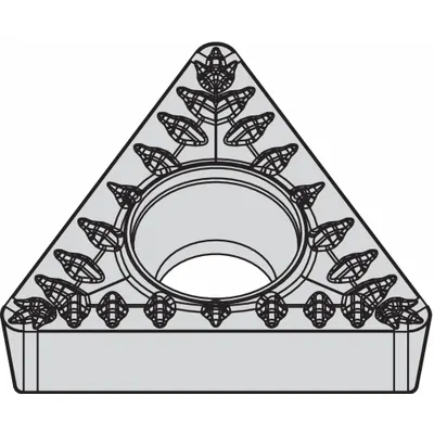 WIDIA Triangle Turning Insert: TCMT3252MP - Triangle (T) Indexable Turning Inserts