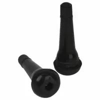 SLIME Tire Valve Stems-TR 425: Tubeless Tire Valve, Snap-In, 180° Valve Stem Angle, All Tires, Black (MPN 20004)