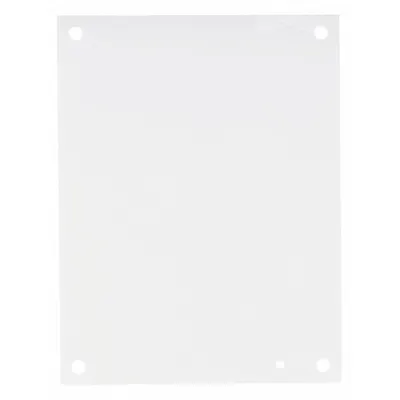WIEGMANN Interior Panel: Back Panel Panel, 33 in Overall Ht, 27 in Overall Wd, Steel - Interior Mounting Panels
