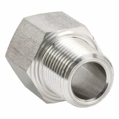 LEGRIS Metal Pipe Straight: Straight, 3/8 in x 3/8 in - High Pressure Precision Pipe Fittings