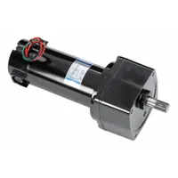 LEESON Parallel Shaft Gearmotors: Parallel, 180V DC, TENV, 42 RPM, 280 in-lb Max Torque, 58:1, 1.2 A (MPN M1135143.00)