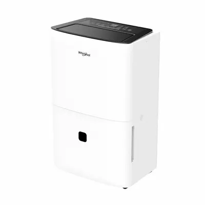 WHIRLPOOL Dehumidifier: WHAD251AW, Low Grain Refrigerant, R-32 - Office & Room Portable Dehumidifiers