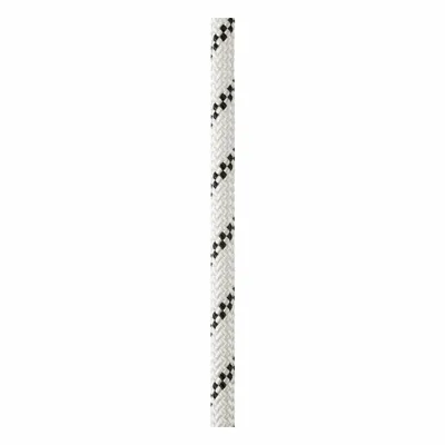 PETZL Shock-Absorbing Rope, 7/16 in Dia, 675 lb WLL, Nylon, White