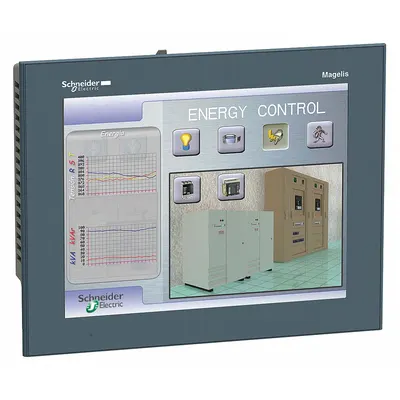 SCHNEIDER ELECTRIC Touch Panel: TFT Color LCD, 10.4 in Display Screen Size, 24V DC - Schneider Harmony GTO Series HMIs