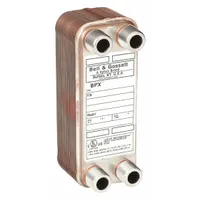 Heat Exchanger: 225,000 BtuH Water / 31,900 BtuH Oil, 25 gpm, 3.53 sq ft, Copper Braze (MPN BP400-30-LCA)