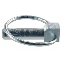 Lynch Pin,7/16in dia,1 11/32in L,PK10: Inch, 1 11/32 in Usable Lg, 7/16 in Shank Dia, Without Chain (MPN WWG-LPZ-437-1343)