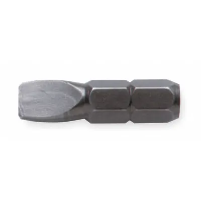 PROTO Insert Bit: Insert Bit, Slotted Head, Imperial, 9/32 in Bit Industry Size - Insert Bits