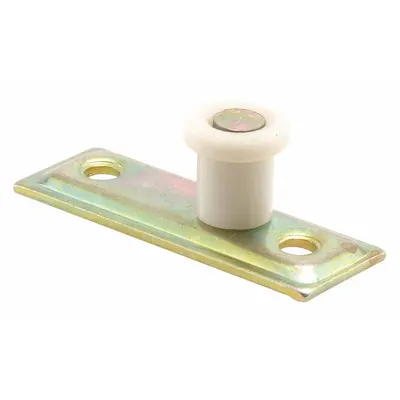 PRIME-LINE Roller: 2 1/4 in Lg, 3 3/4 in Wd - Hanging Door Guides
