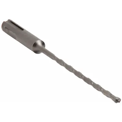 BOSCH Rotary Hammer Drill: 5/32 in Drill Bit Size, 2 in Max Drilling Dp - Carbide-Head SDS-Plus Concrete & Masonry Drill Bits