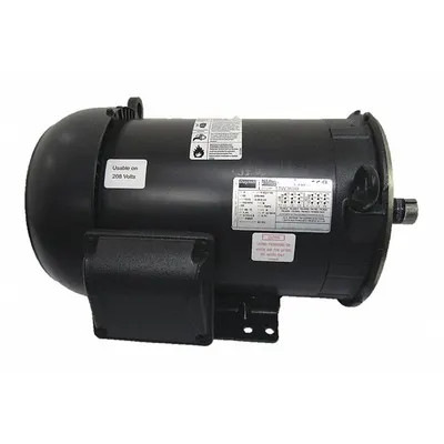 Dayton General Purpose Motor: C-Face/Rigid Base Mount, Totally Enclosed Fan Cooled - C-Face with Rigid Base 3-Phase General Purpose AC Motors
