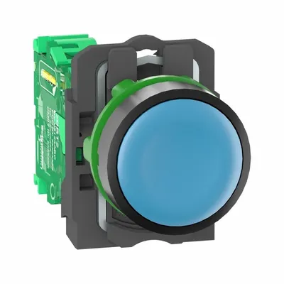 SCHNEIDER ELECTRIC Wireless Push Button Transmitter: 22 mm Panel Mounting Size - Non-Illuminated Panel-Mount Push Buttons with Transmitters