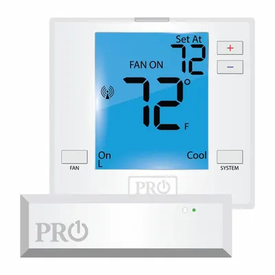 PRO1 IAQ Low Voltage Thermostat: Heat and Cool, Auto, B/C/GH/GL/O/R/W/Terminal Designations - Digital Wireless Thermostats
