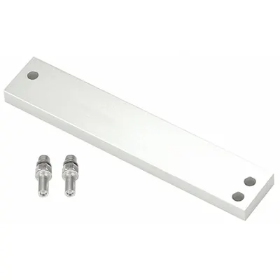 SECURITRON Shim Bracket: 8 in Lg (MPN ASB-32CL) - Mounting Brackets & Filler Plates